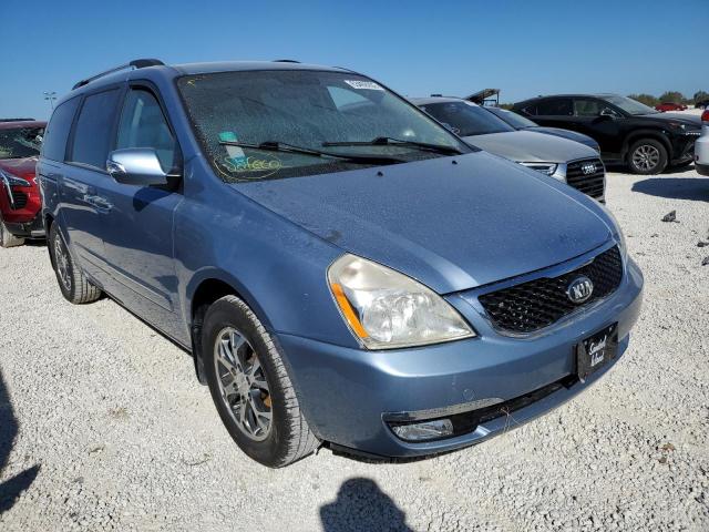 KIA SEDONA EX 2014 with VIN KNDMH4C70E6587668 - Photo from auction