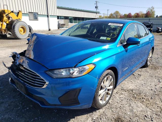 Photo 2 from auction – 2019 FORD FUSION SE with VIN 3FA6P0LU0KR214807