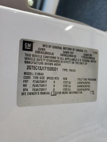 Photo 10 from auction – 2007 GMC NEW SIERRA with VIN 2GTEC13J171528331