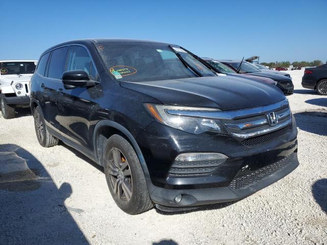 HONDA PILOT EXL 2016 with VIN 5FNYF6H59GB031702 - Photo from auction