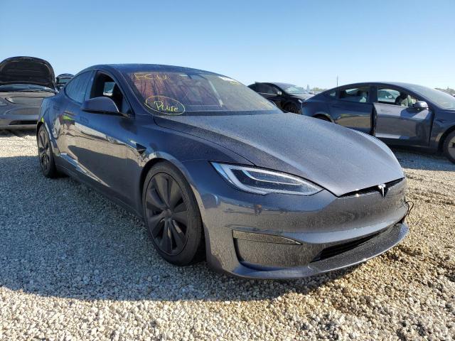 TESLA MODEL S 2021 with VIN 5YJSA1E55MF440917 - Photo from auction