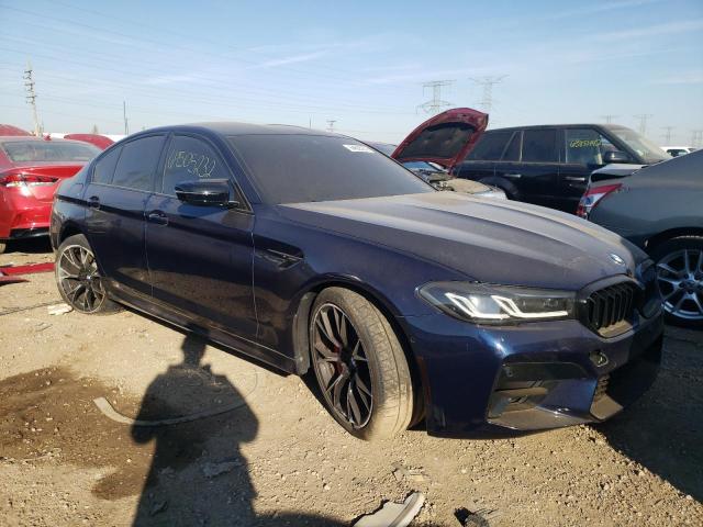 BMW M5 2022 مع رقم تعريف المركبة WBS83CH00NCK20446 - صورة من المزاد