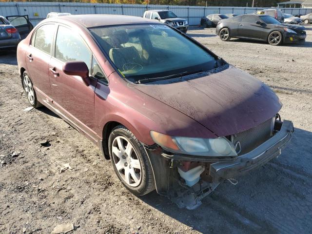 Photo 1 from auction – 2008 HONDA CIVIC LX with VIN 1HGFA16508L059013
