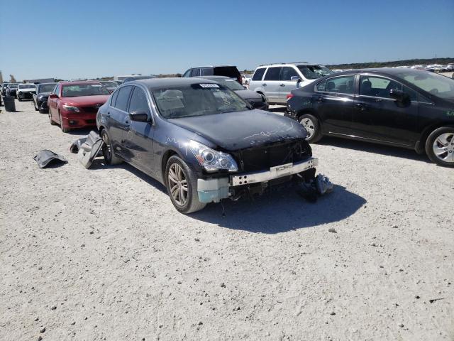 INFINITI G25 BASE 2012 with VIN JN1DV6AP8CM810221 - Photo from auction