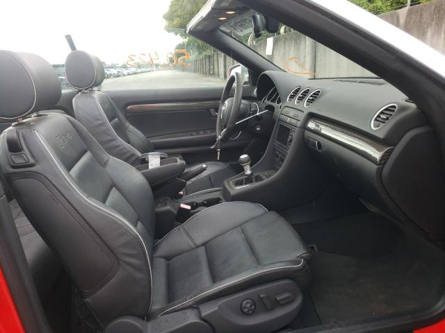 Photo 5 from auction – 2008 AUDI RS4 QUATTR with VIN WUAYU48H58K800305