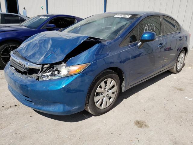 Photo 2 from auction – 2012 HONDA CIVIC LX with VIN 19XFB2F57CE017778