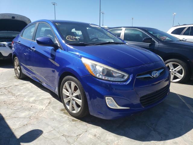 HYUNDAI ACCENT GLS 2014 with VIN KMHCU4AE1EU702424 - Photo from auction