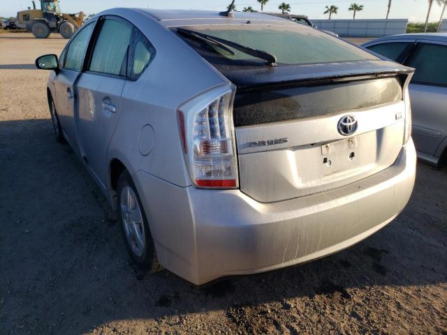 Photo 3 from auction – 2011 TOYOTA PRIUS with VIN JTDKN3DU9B0290735