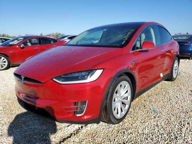 Photo 2 from auction – 2017 TESLA MODEL X with VIN 5YJXCBE28HF035670