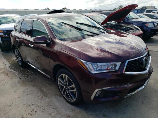 Photo 1 from auction – 2017 ACURA MDX ADVANC with VIN 5FRYD3H82HB003111