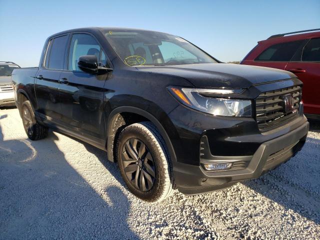 Photo 1 from auction – 2022 HONDA RIDGELINE with VIN 5FPYK3F12NB011919