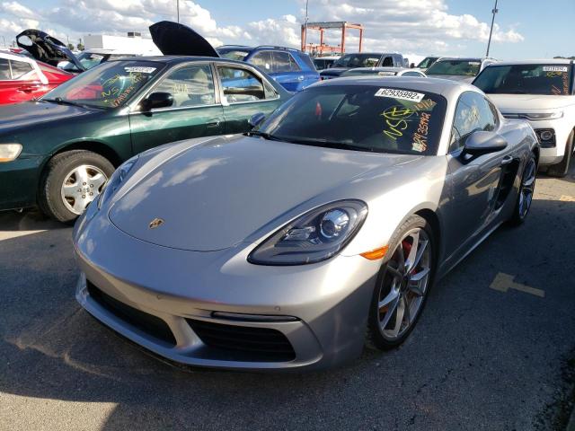 Photo 2 from auction – 2018 PORSCHE CAYMAN S with VIN WP0AB2A8XJK278134