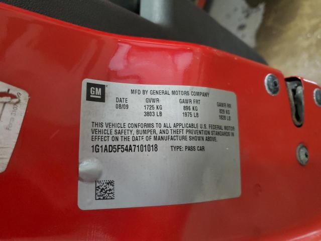 Photo 10 from auction – 2010 CHEVROLET COBALT 1LT with VIN 1G1AD5F54A7101018