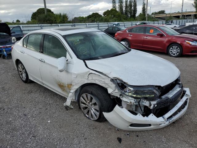 HONDA ACCORD EXL 2015 with VIN 1HGCR3F83FA032785 - Photo from auction
