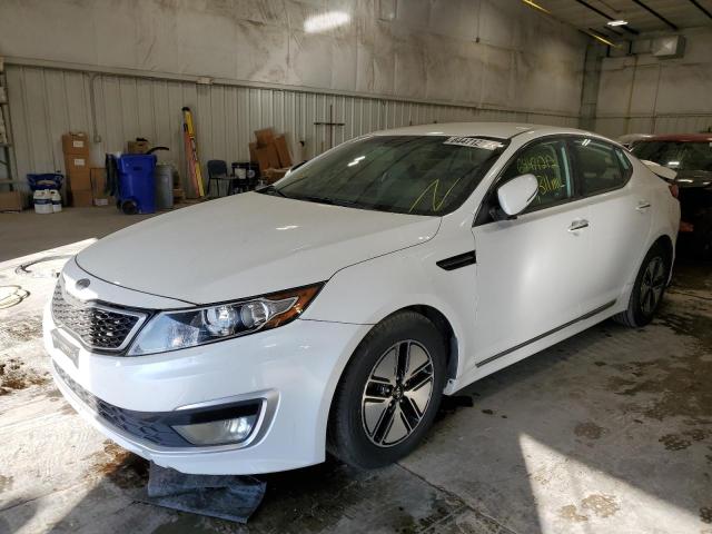 Photo 2 from auction – 2012 KIA OPTIMA HYB with VIN KNAGM4AD3C5013535