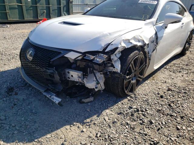 Photo 9 from auction – 2017 LEXUS RC-F with VIN JTHHP5BC3H5006407