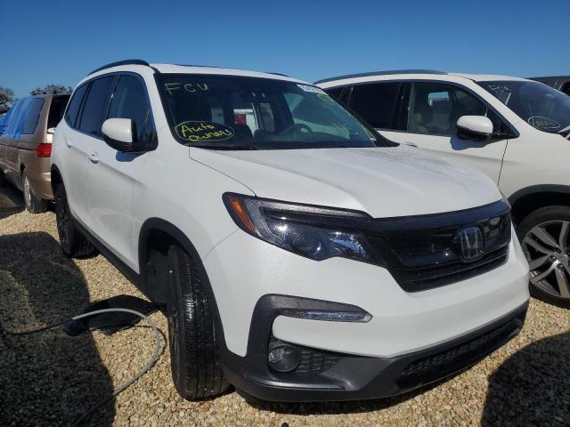 HONDA PILOT SE 2022 with VIN 5FNYF5H26NB031749 - Photo from auction