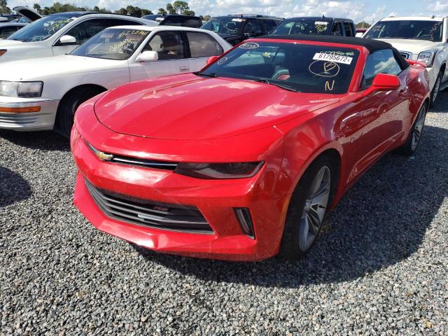Photo 2 from auction – 2017 CHEVROLET CAMARO LT with VIN 1G1FB3DS1H0199694
