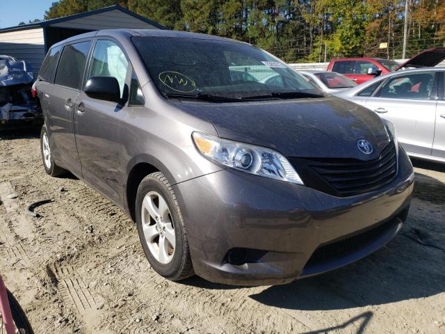 TOYOTA SIENNA 2017 with VIN 5TDZZ3DC0HS793778 - Photo from auction
