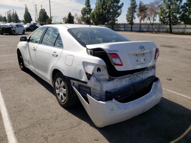 Photo 3 from auction – 2010 TOYOTA CAMRY BASE with VIN 4T1BF3EK0AU558973
