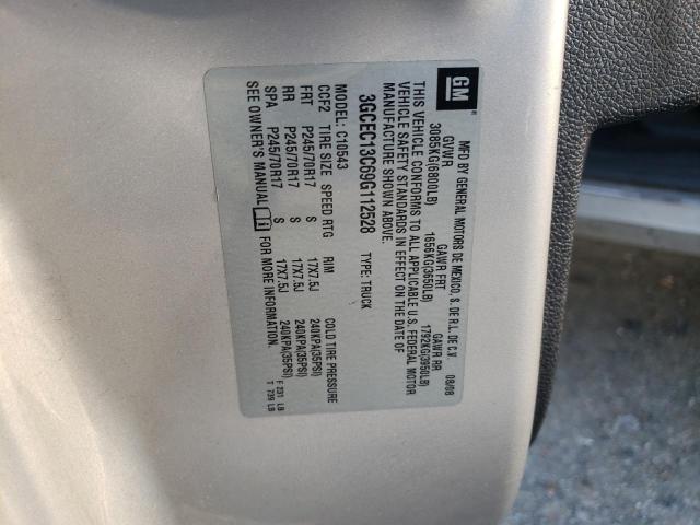 Photo 10 from auction – 2009 CHEVROLET SILVERADO with VIN 3GCEC13C69G112528