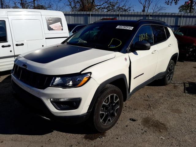 Photo 2 from auction – 2019 JEEP COMPASS TR with VIN 3C4NJDDB7KT622333