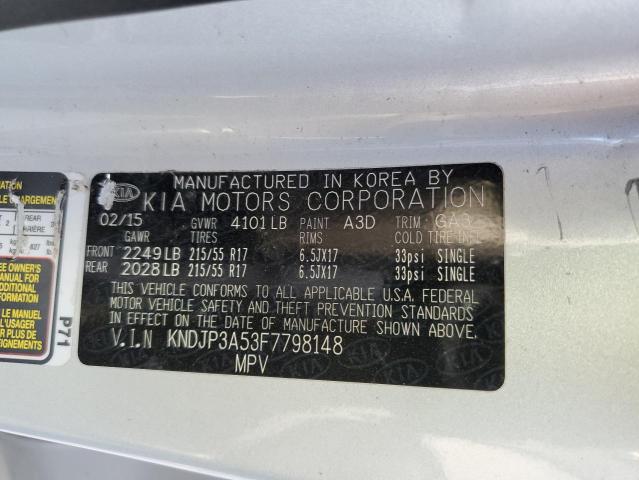 Photo 10 from auction – 2015 KIA SOUL + with VIN KNDJP3A53F7798148