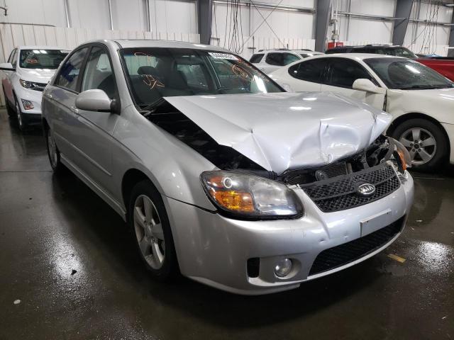 KIA SPECTRA EX 2008 with VIN KNAFE121X85013387 - Photo from auction