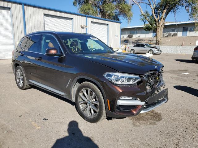 Photo 1 from auction – 2018 BMW X3 XDRIVE3 with VIN 5UXTR9C58JLD89017