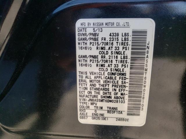 Photo 10 from auction – 2013 NISSAN ROGUE S with VIN JN8AS5MT6DW028103