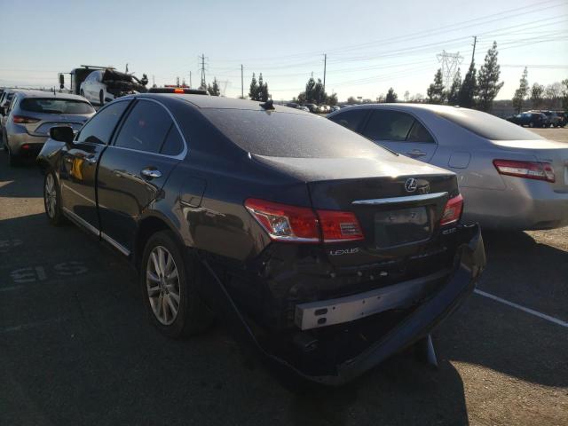 Photo 3 from auction – 2010 LEXUS ES 350 with VIN JTHBK1EG7A2414461
