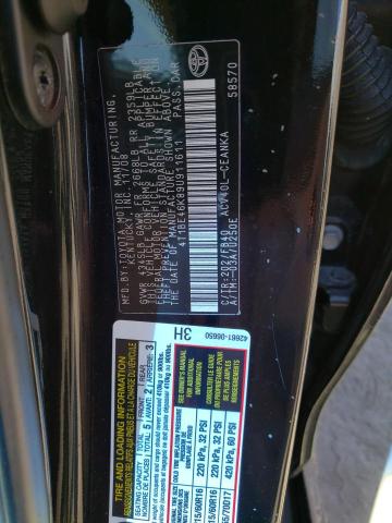 Photo 10 from auction – 2009 TOYOTA CAMRY BASE with VIN 4T1BE46K89U911611