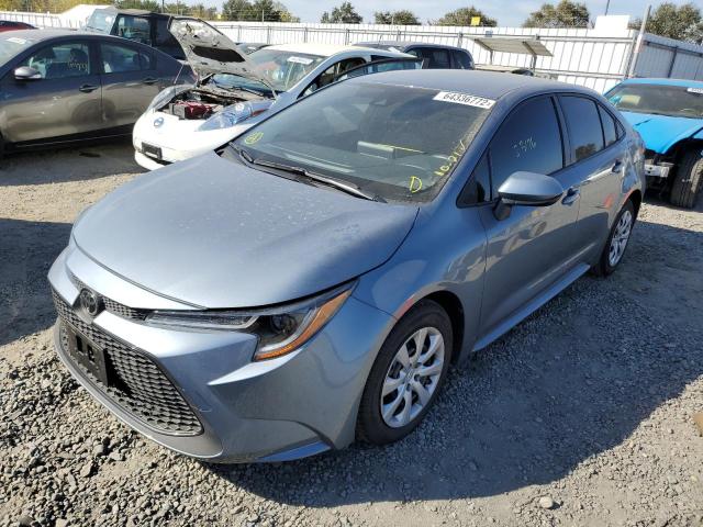 Photo 2 from auction – 2021 TOYOTA COROLLA LE with VIN JTDEPMAEXMJ160504