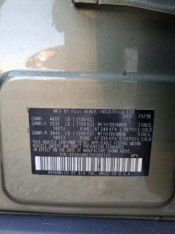 Photo 10 from auction – 2017 SUBARU OUTBACK 2. with VIN 4S4BSANC7H3308123