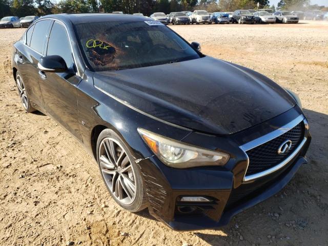 INFINITI Q50 BASE 2014 with VIN JN1BV7AP5EM684240 - Photo from auction