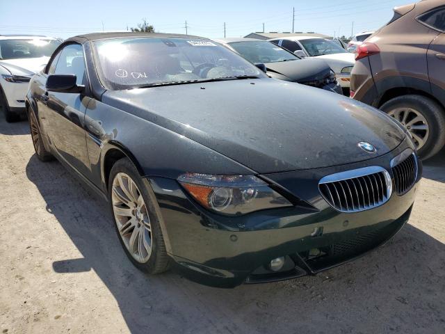 BMW 650 I 2006 with VIN WBAEK13486CN75794 - Photo from auction