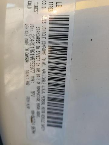 Photo 10 from auction – 2017 CHRYSLER PACIFICA T with VIN 2C4RC1BG1HR752077