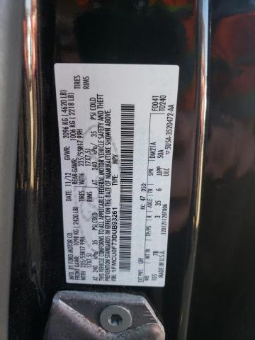 Photo 10 from auction – 2013 FORD ESCAPE S with VIN 1FMCU0F73DUB93261