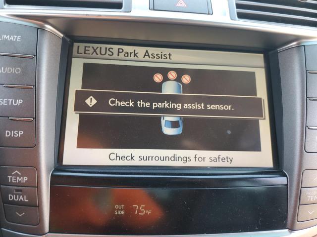 Photo 9 from auction – 2011 LEXUS LS 460 with VIN JTHCL5EF0B5011678