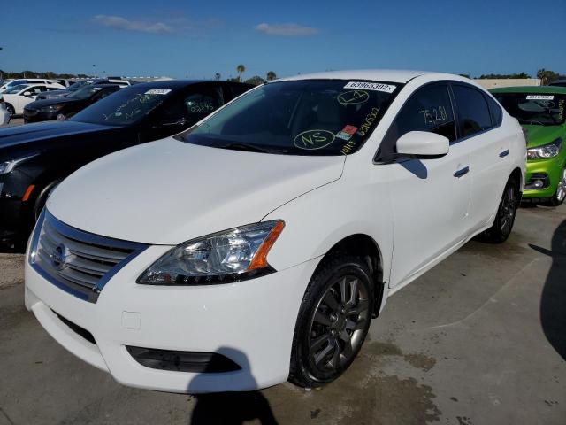 Photo 2 from auction – 2015 NISSAN SENTRA S with VIN 3N1AB7AP1FY307441