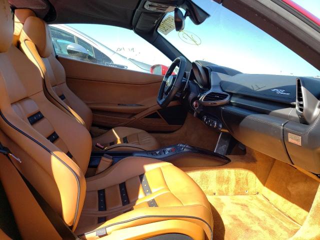 Photo 5 from auction – 2012 FERRARI 458 SPIDER with VIN ZFF68NHA0C0188795