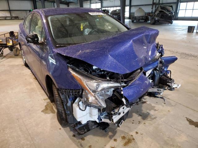 TOYOTA PRIUS 2018 with VIN JTDKBRFU9J3595478 - Photo from auction