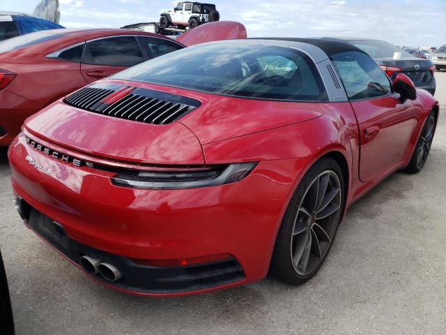 Photo 4 from auction – 2021 PORSCHE 911 TARGA with VIN WP0BB2A99MS235079