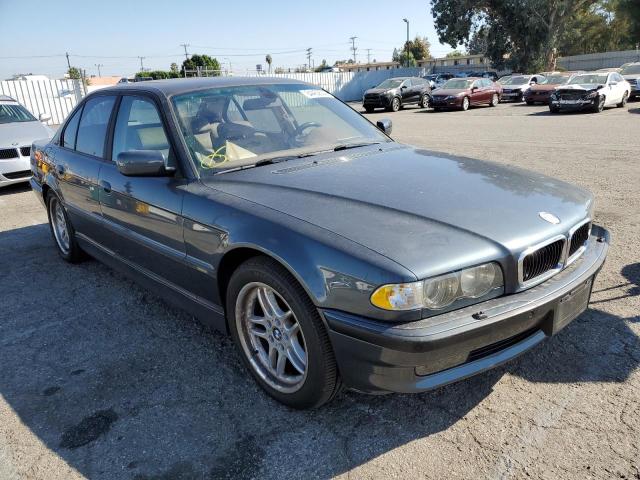 BMW 740 I AUTO 2001 with VIN WBAGG83481DN87370 - Photo from auction