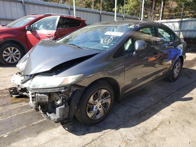 Photo 2 from auction – 2013 HONDA CIVIC LX with VIN 2HGFB2F5XDH520101
