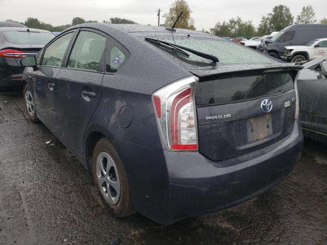 Photo 3 from auction – 2012 TOYOTA PRIUS with VIN JTDKN3DU2C1533796