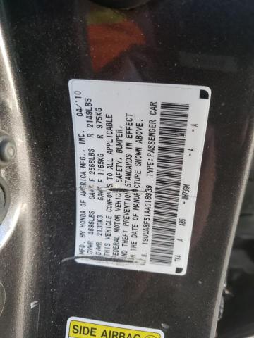 Photo 10 from auction – 2010 ACURA TL with VIN 19UUA8F51AA018939