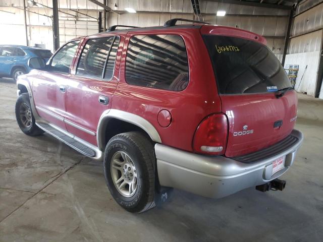 Photo 3 from auction – 2003 DODGE DURANGO SL with VIN 1D4HS58N93F606881