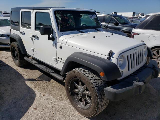 JEEP WRANGLER U 2018 with VIN 1C4BJWDG9JL803583 - Photo from auction