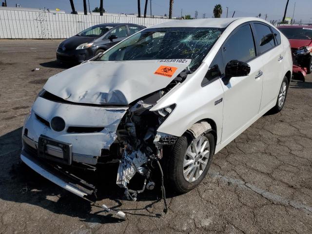 Photo 2 from auction – 2012 TOYOTA PRIUS PLUG with VIN JTDKN3DP8C3013844